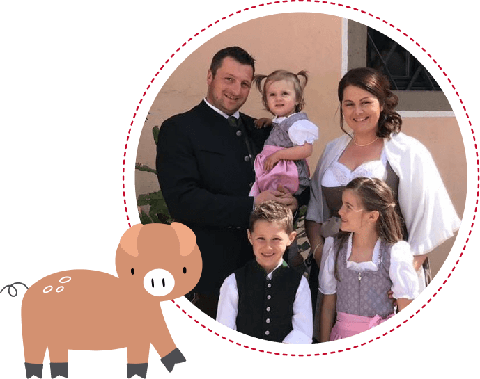 Familie Georg & Daniela Lottermoser mit Sarah, Florian & Lena